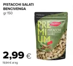 Oasi Pistacchi salati Bencivenga offerta
