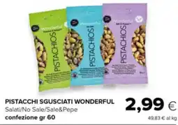 Oasi Pistacchi sgusciati wonderful offerta