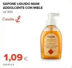 Tigre Sapone liquido mani addolcente con miele Consilia offerta