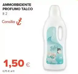 Tigre Ammorbidente profumo talco Consilia offerta