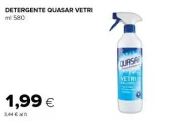 Detergente Quasar vetri