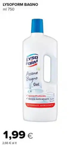 Oasi Lysoform bagno gel offerta
