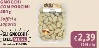 Gnocchi con porcini