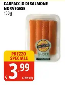 Tigros Carpaccio di salmone norvegese offerta