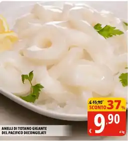 Tigros Anelli di totano gigante del Pacifico decongelati offerta
