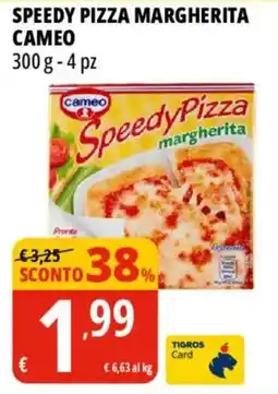 Tigros Speedy Pizza Margherita Cameo offerta