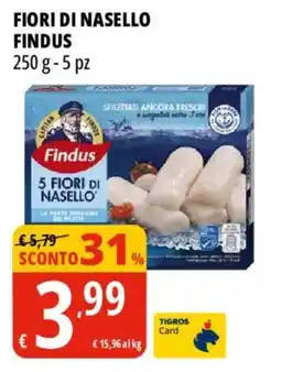 Tigros Fiori di nasello Findus offerta