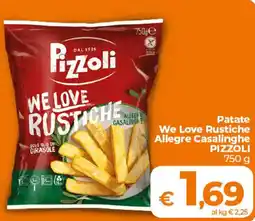 Ipercoop Radenza Patate We Love Rustiche Allegre Casalinghe Pizzoli offerta