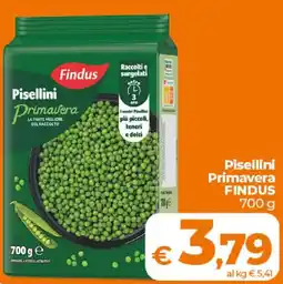 Ipercoop Radenza Pisellini Primavera Findus offerta