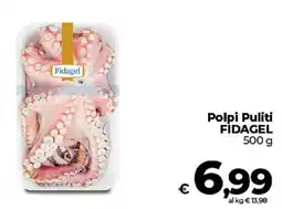 Ipercoop Radenza Polpi Puliti FIDAGEL offerta