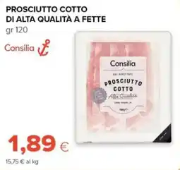 Tigre Prosciutto cotto Consilia offerta
