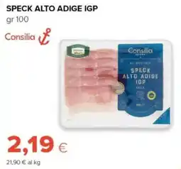 Tigre Speck Alto Adige IGP Consilia offerta