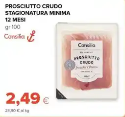Tigre Prosciutto crudo Consilia offerta