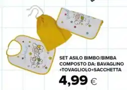 Oasi Set asilo bimbo/bimba offerta
