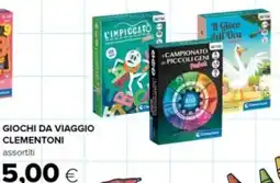 Oasi Giochi da viaggio Clementoni assortiti offerta