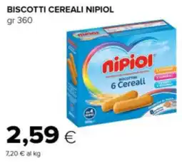 Oasi Biscottini 6 Cereali Nipioli offerta