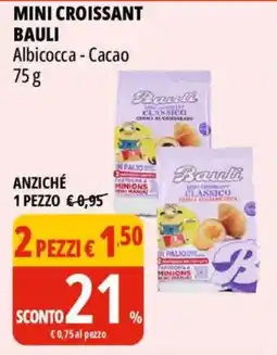 Tigros Mini croissant Baulli offerta