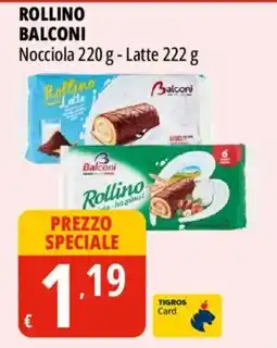 Tigros Rollino Balconi offerta