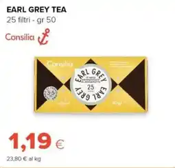 Tigre Earl Grey Tea Consilia offerta
