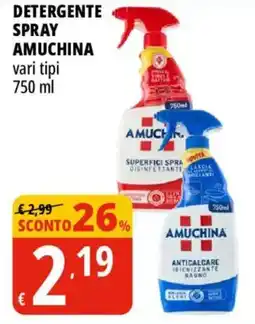 Tigros Detergente spray Amuchina offerta