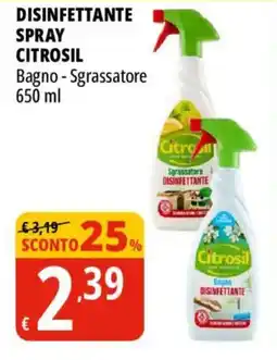 Tigros Disinfettante spray Citrosil offerta
