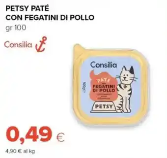 Petsy paté con fegatini di pollo
