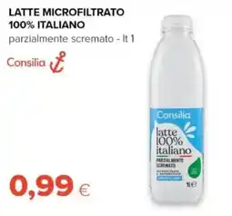 Tigre Consilia latte 100% italiano offerta