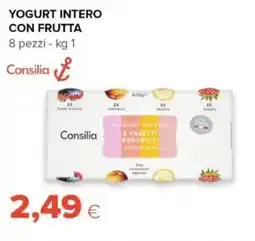 Tigre Yogurt intero con frutta Consilia offerta