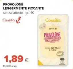 Tigre Consilia fette di provolone leggermente piccante senza lattosio offerta