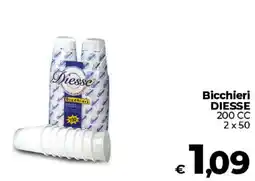 Ipercoop Radenza Bicchieri Diesse offerta