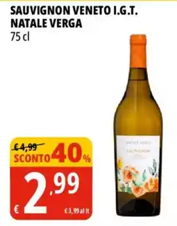 Tigros Sauvignon Veneto I.G.T. Natale Verga offerta