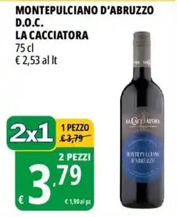 Tigros Montepulciano d'Abruzzo La Cacciatore offerta