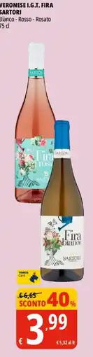 Tigros Fira bianco - Rosso - Rosato offerta