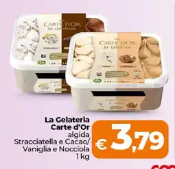 Ipercoop Radenza La Gelateria Carte d'Or algida offerta