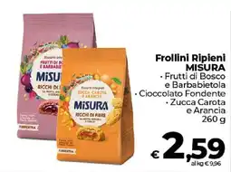 Ipercoop Radenza Frollini Ripieni Misura offerta