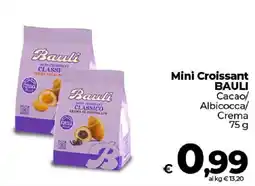 Ipercoop Radenza Mini Croissant BAULI offerta