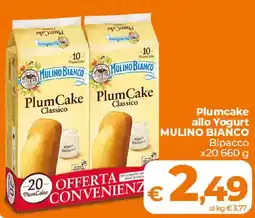 Ipercoop Radenza Plumcake allo Yogurt Mulino Bianco offerta