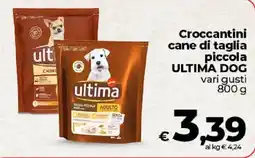 Ipercoop Radenza Croccantini cane di taglia piccola Ultima Dog offerta