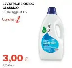 Tigre Lavatrice liquido classico Consilia offerta