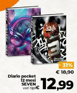 Ipercoop Radenza Diario pocket SEVEN offerta