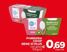 Ipercoop Radenza Probiotico Bene Sì Plus offerta
