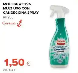 Tigre Mousse attiva candeggina multiuso Consilia offerta