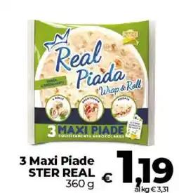 Ipercoop Radenza 3 Maxi Piade Ster Real offerta