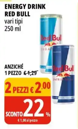 Tigros Energy drink Red Bull offerta