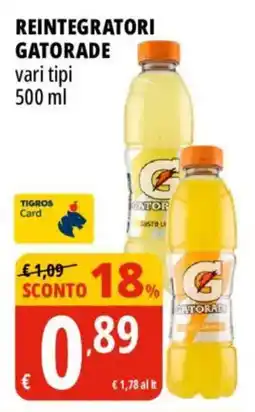 Tigros Reintegratori Gatorade offerta