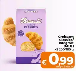 Ipercoop Radenza Croissant Classico BAULI offerta