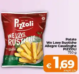 Ipercoop Radenza Patate We Love Rustiche Allegre Casalinghe Pizzoli offerta
