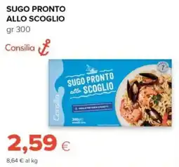 Tigre Sugo pronto allo scoglio Consilia offerta