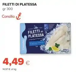 Tigre Filetti di platessa Consilia offerta
