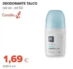 Tigre Deodorante talco Consilia offerta